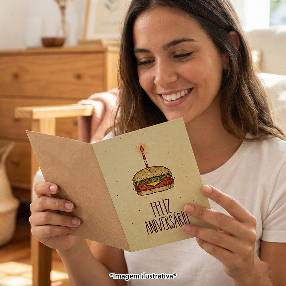Cartão B-day Burguer